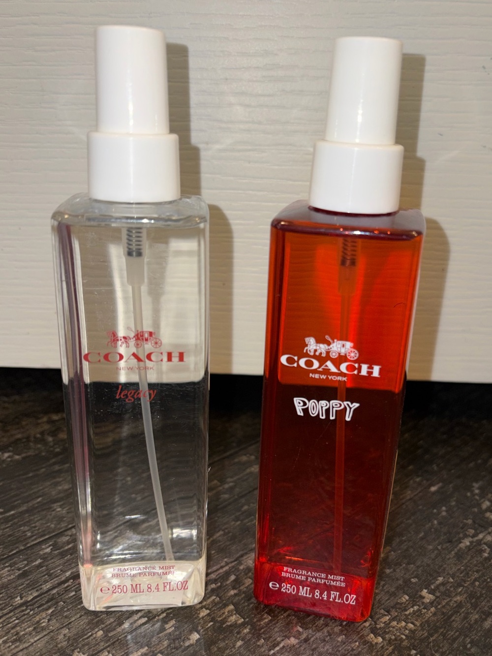 COACH Poppy and COACH Legacy Fragrance Mist - 250 ml